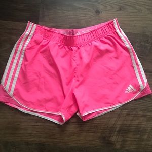Adidas hot pink shorts